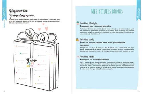 Mon cahier Rituels Feel Good Pensée positive