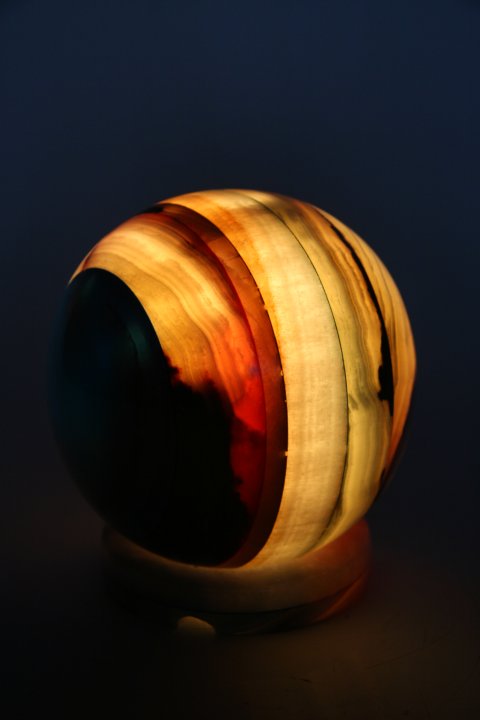 Lampe Onyx Spherique