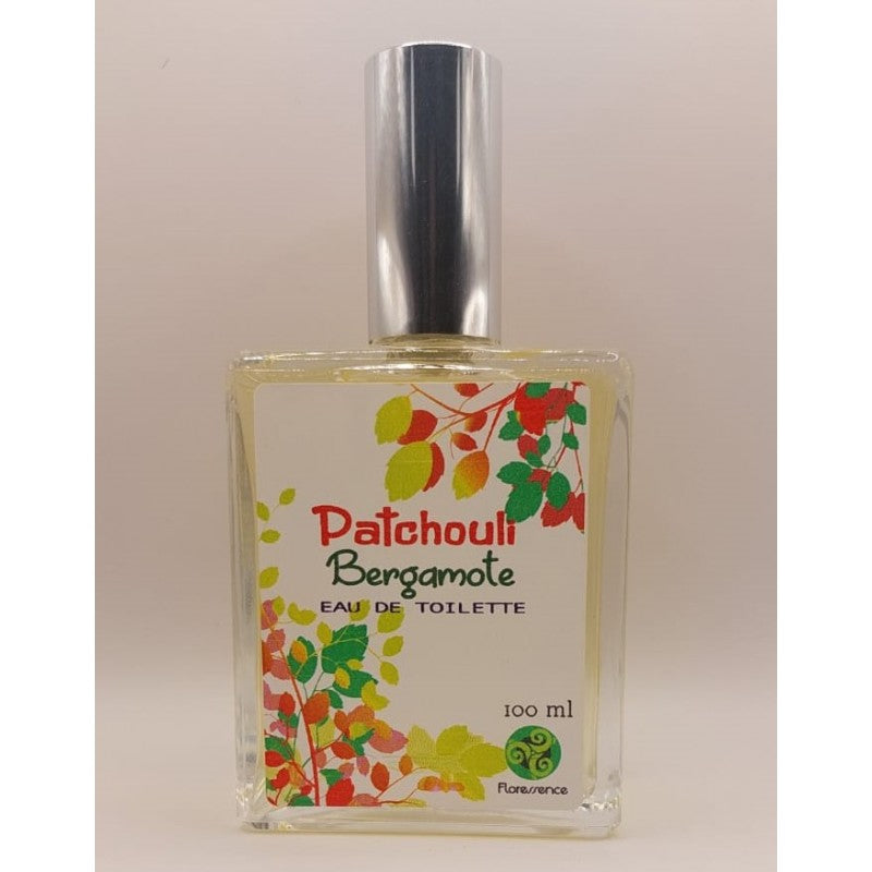 Eau de toilette aux huiles essentielles Patchouli Bergamote