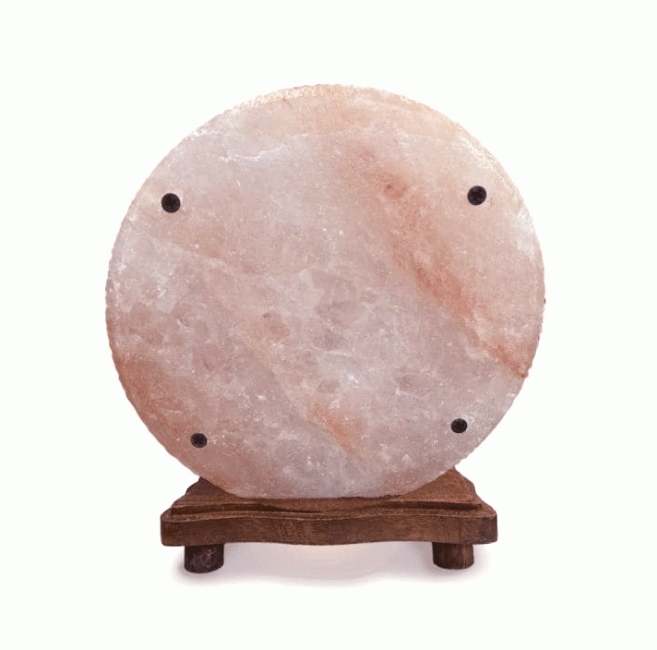 Lampe de sel naturelle avec panneau aimanté