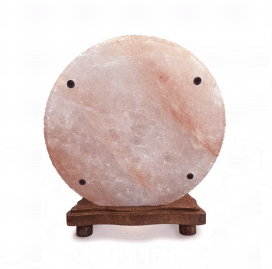 Lampe de sel naturelle avec panneau aimanté