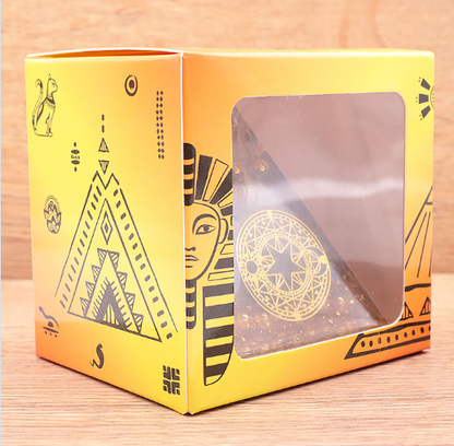 Pyramide orgonite cercle magique Lapis Lazuli